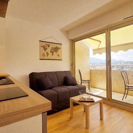 Studio Chez Nanie Residence Le Concorde Cannes Marina Mandelieu Exteriör bild